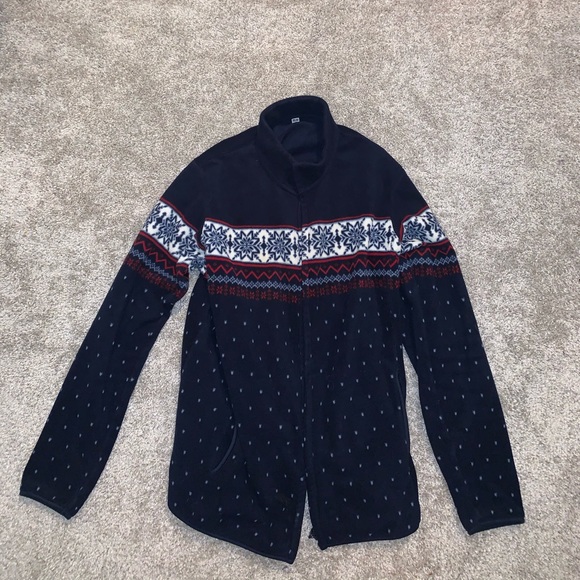 UniQlo Blue Jacket size XL - Picture 3 of 7